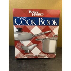 Better Homes and Gardens New Cookbook 2006 14th Edition 5-Ring Binder Red Plaid